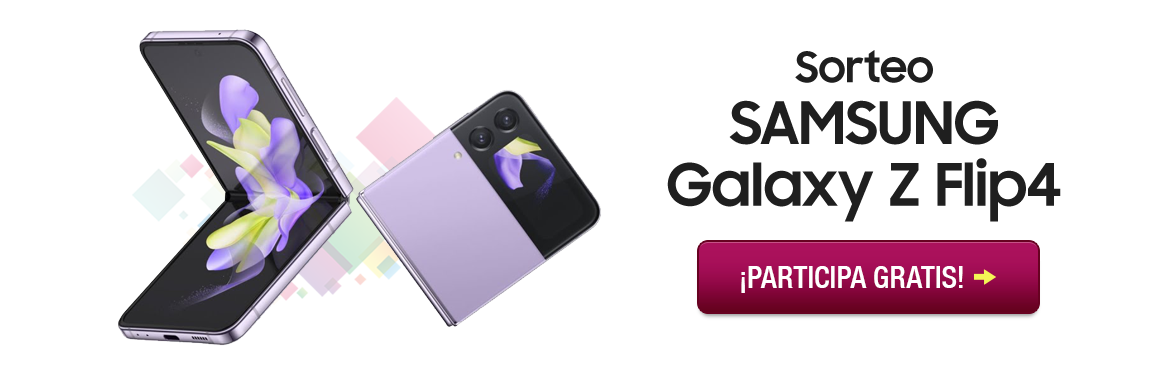 Sorteo Samsung Galaxy Z Flip4