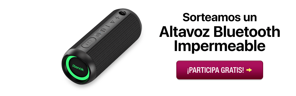 Sorteo Altavoz Impermeable